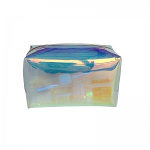 Korea Style Small Färgglada Beauty Storage Boxes Bins Case Zipper Makeup Bag