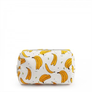 Twill 100% Banan Fiber populära kosmetiska väska